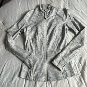 Grey Striped Lululemon Define Jacket only